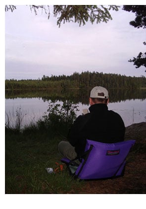 Aftenhygge ved bredden