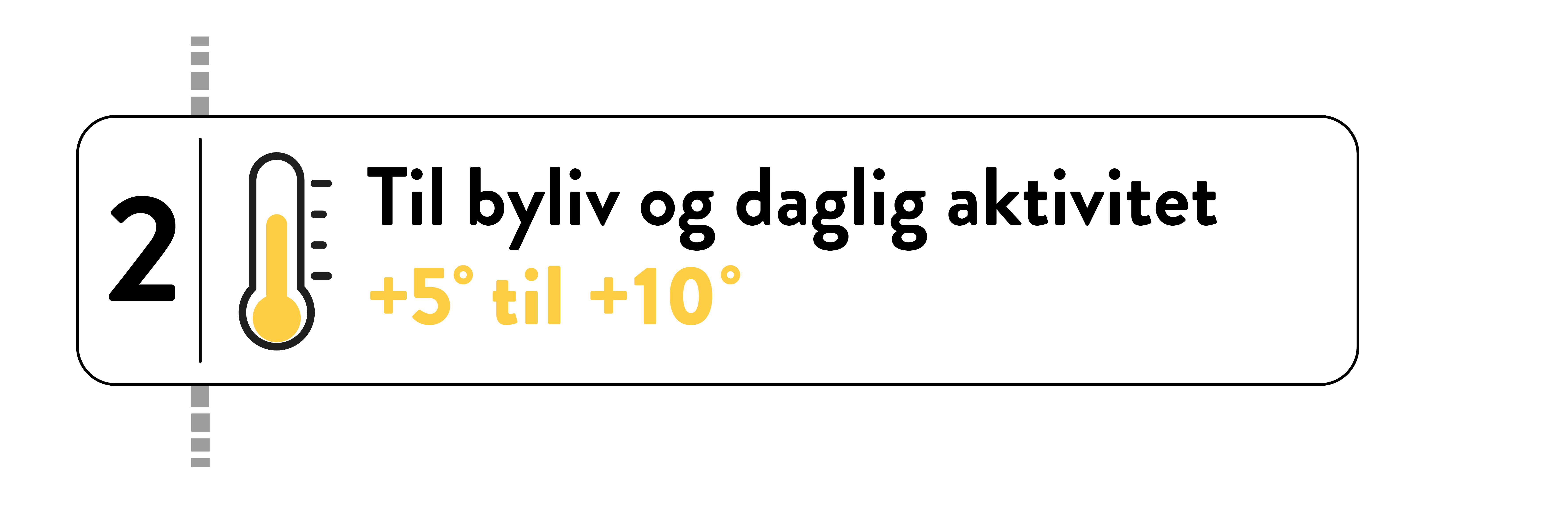 Grafisk stige gul