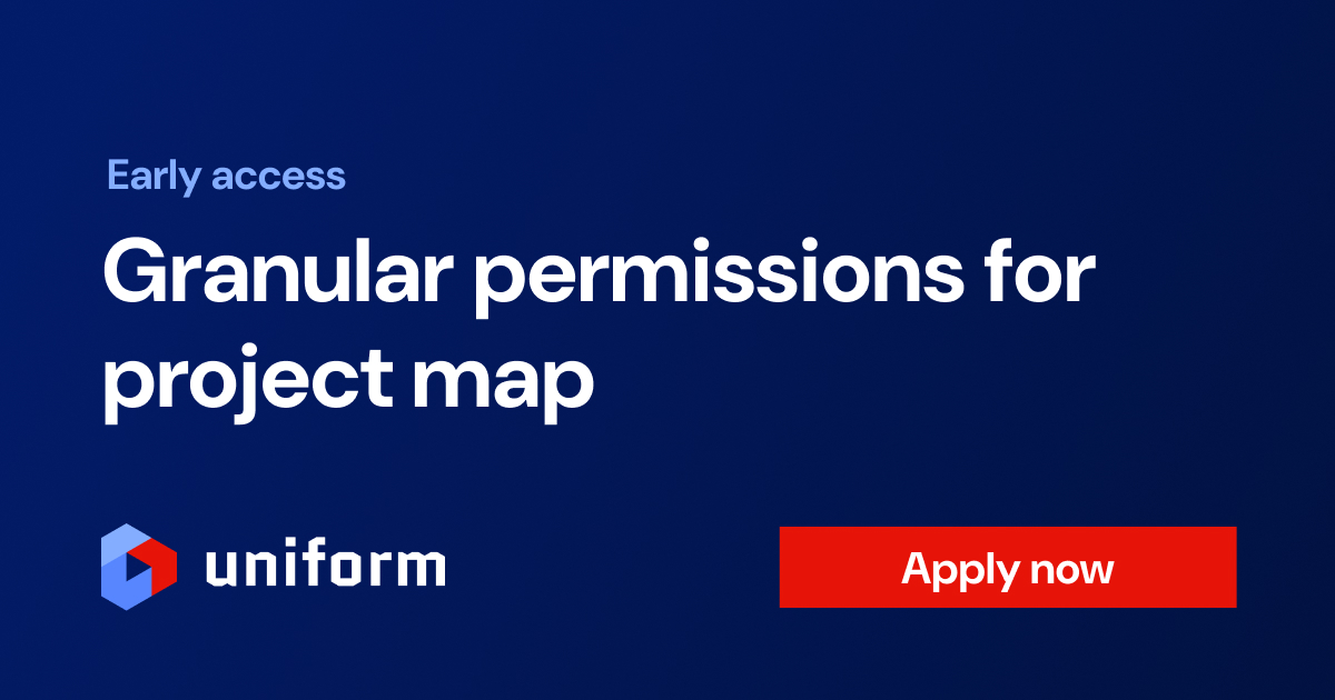 Early access: Granular permissions for project map