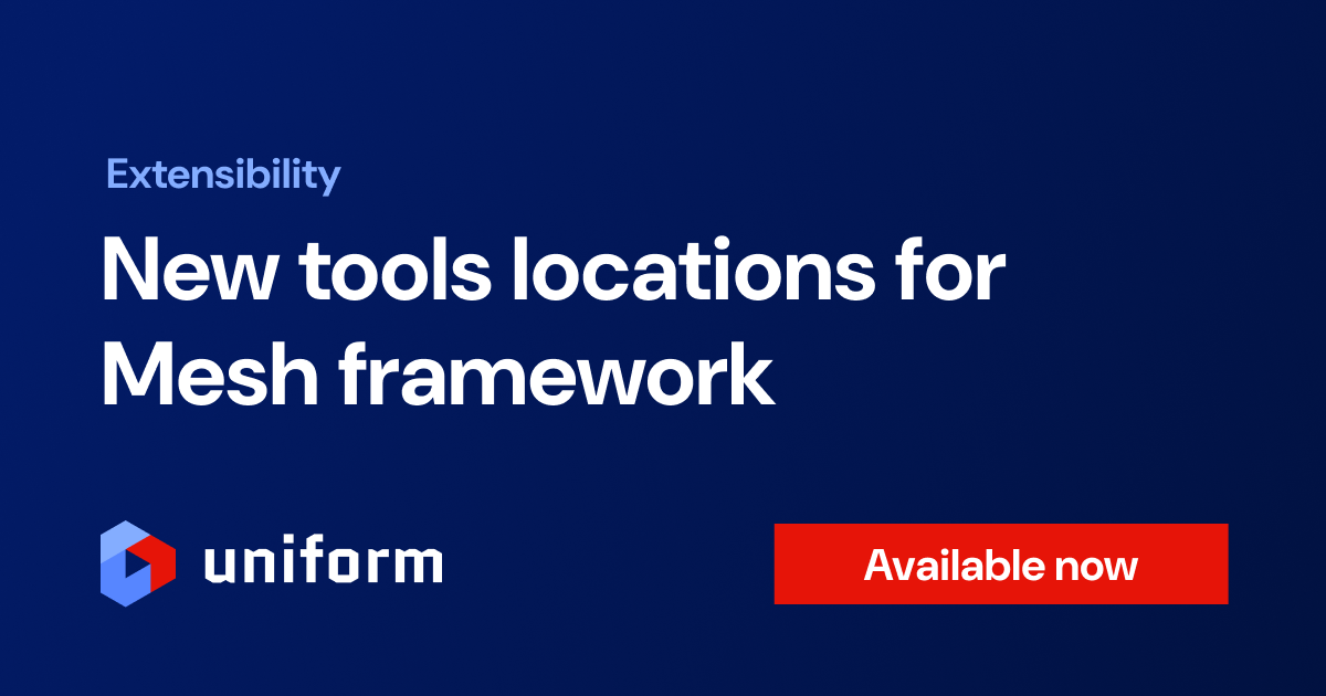 Mesh integrations expanded with new tool locations