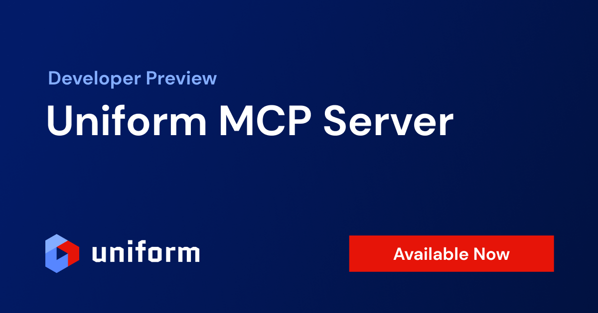 Uniform MCP Server in Developer Preview