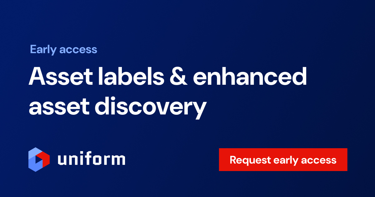 Early access: Asset labels and enhanced asset discovery
