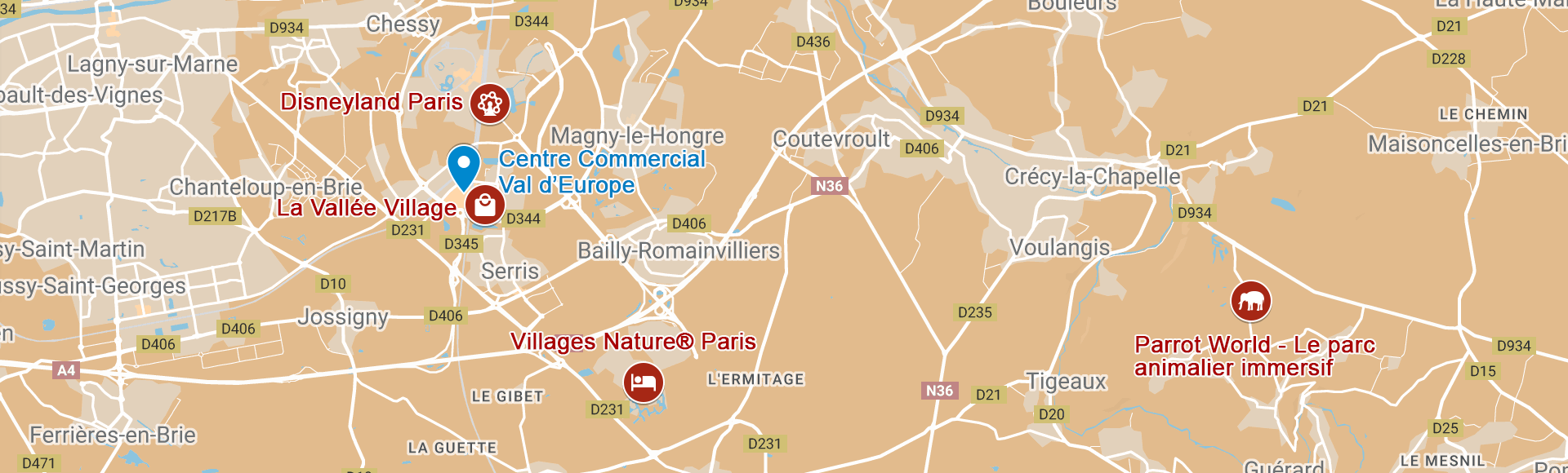 4 Escapade en famille depuis Paris/Map Val d_Europe_Grands Sites_FR