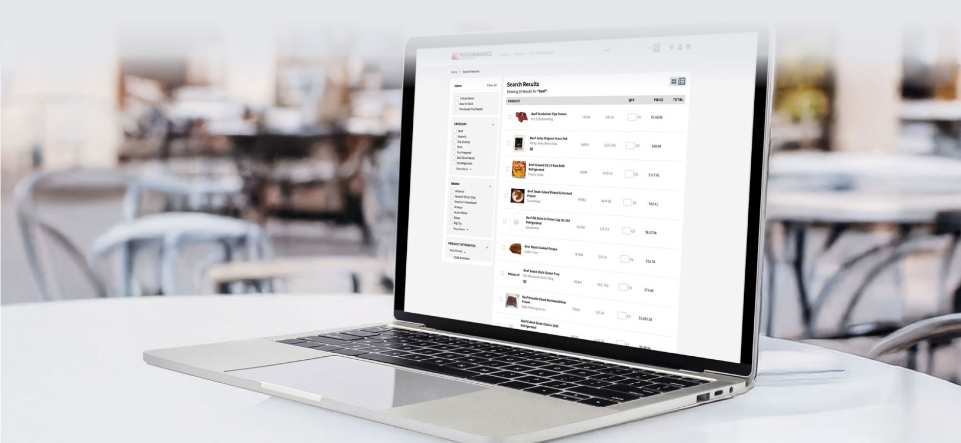Smart Foodservice Ordering Starts Here