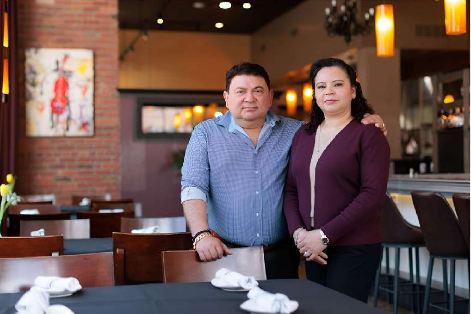 Delmy Melendez and Elmer Melendez