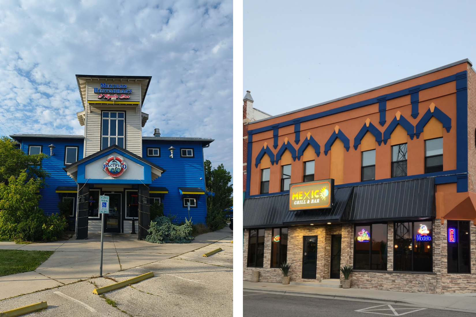 Pacifico Mexican Bar and Grill & Mexico Grill and Bar