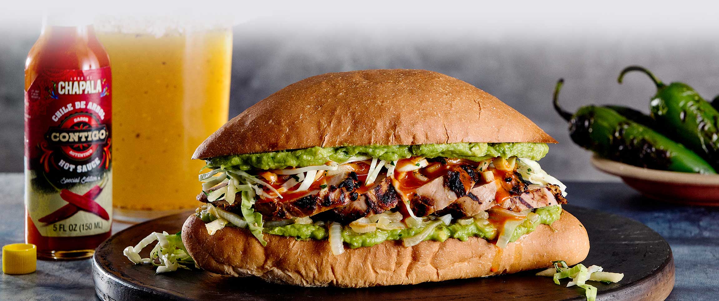 Hero - Full Width/Performancefoodservice-DISHRecipes-AllegianceChiledeArbolTenderloinTorta-herofull