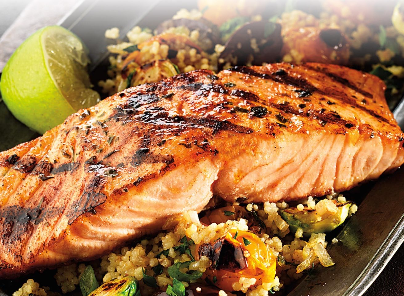 Hero - Half Width/performancefoodservice-Recipes-TERIYAKI_SALMON_RICE-heroHalf