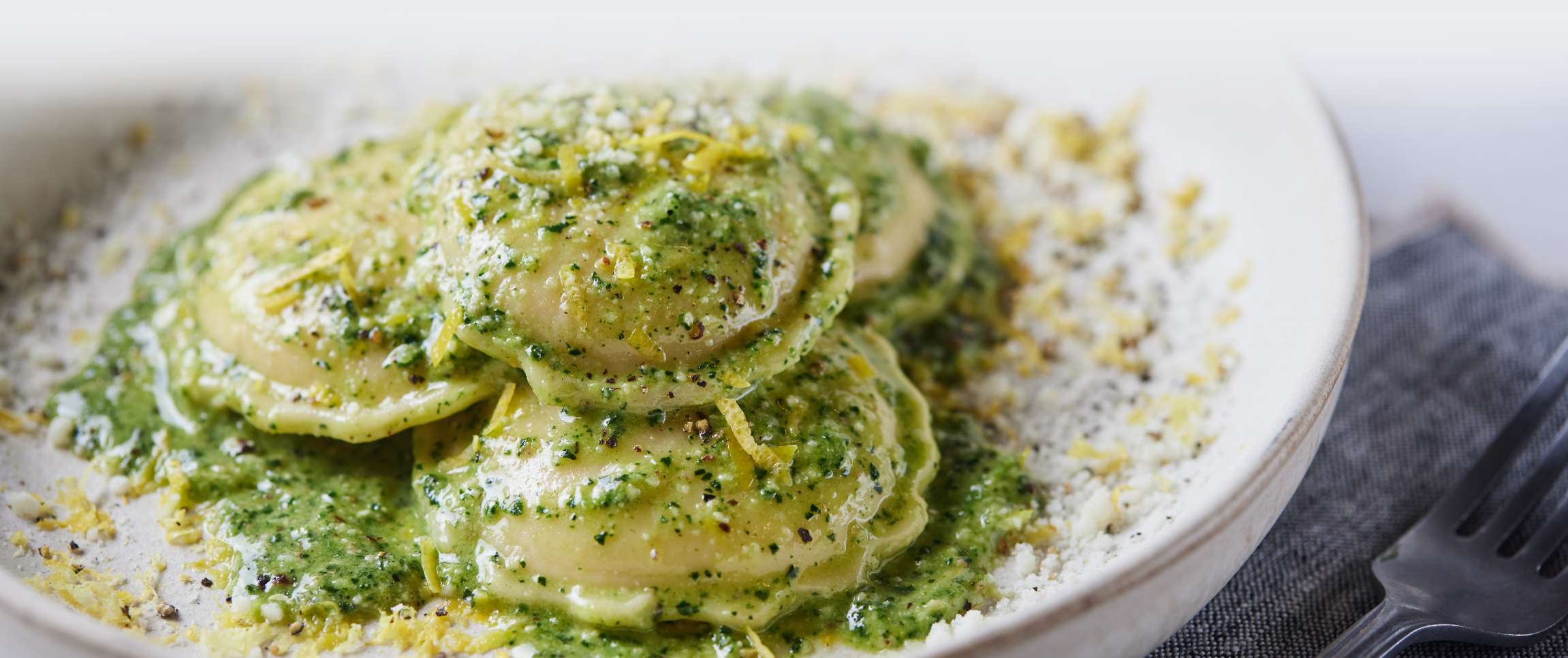 Hero - Full Width/performancefoodservice-Recipes-Tuscan_Kale_Pesto_Ravioli-heroFull