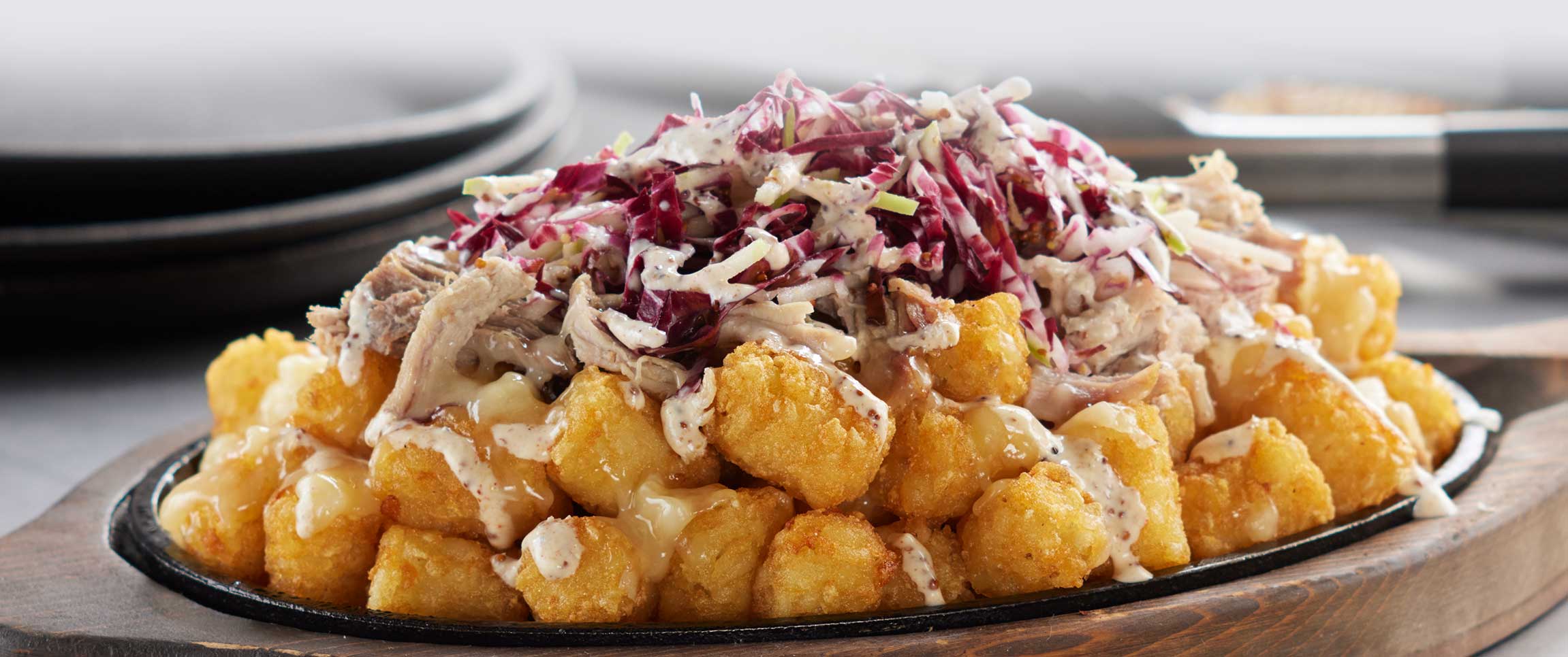 Hero - Full Width/performancefoodservice-recipes-Pulled_Pork_White_BBQ_Tater_Puffs-herofull