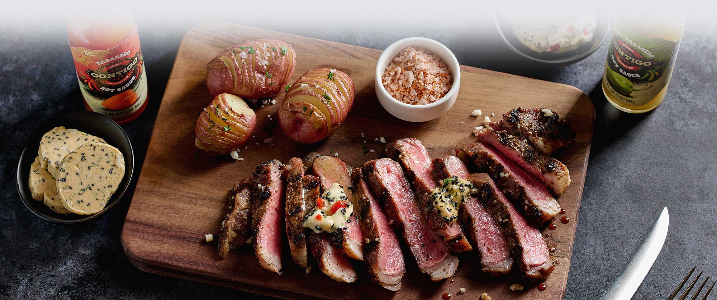 Hero - Full Width/Performancefoodservice-DISHRecipes-BraveheartChiliCrustedStripLoin-herofull