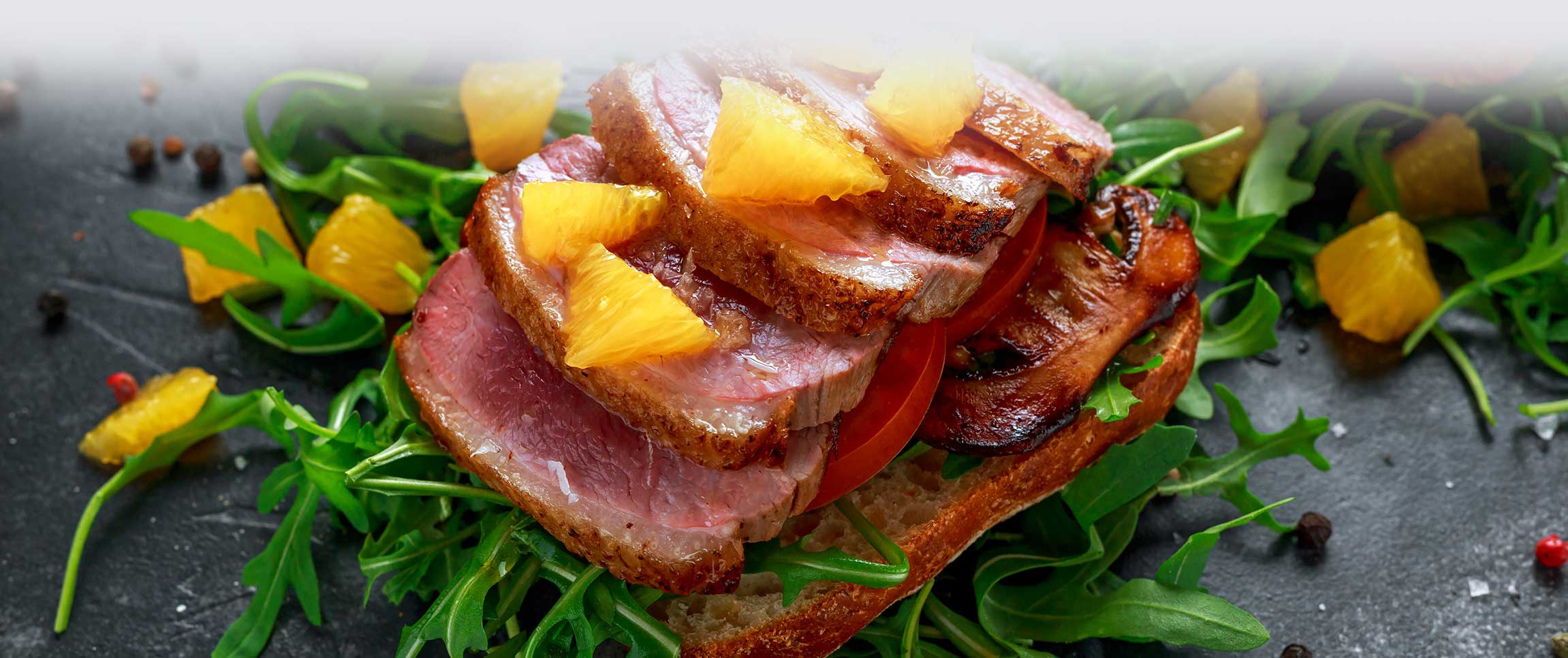 Hero - Full Width/performancefoodservice-recipes-StrawberryOrangeCrispyDuck-herofull