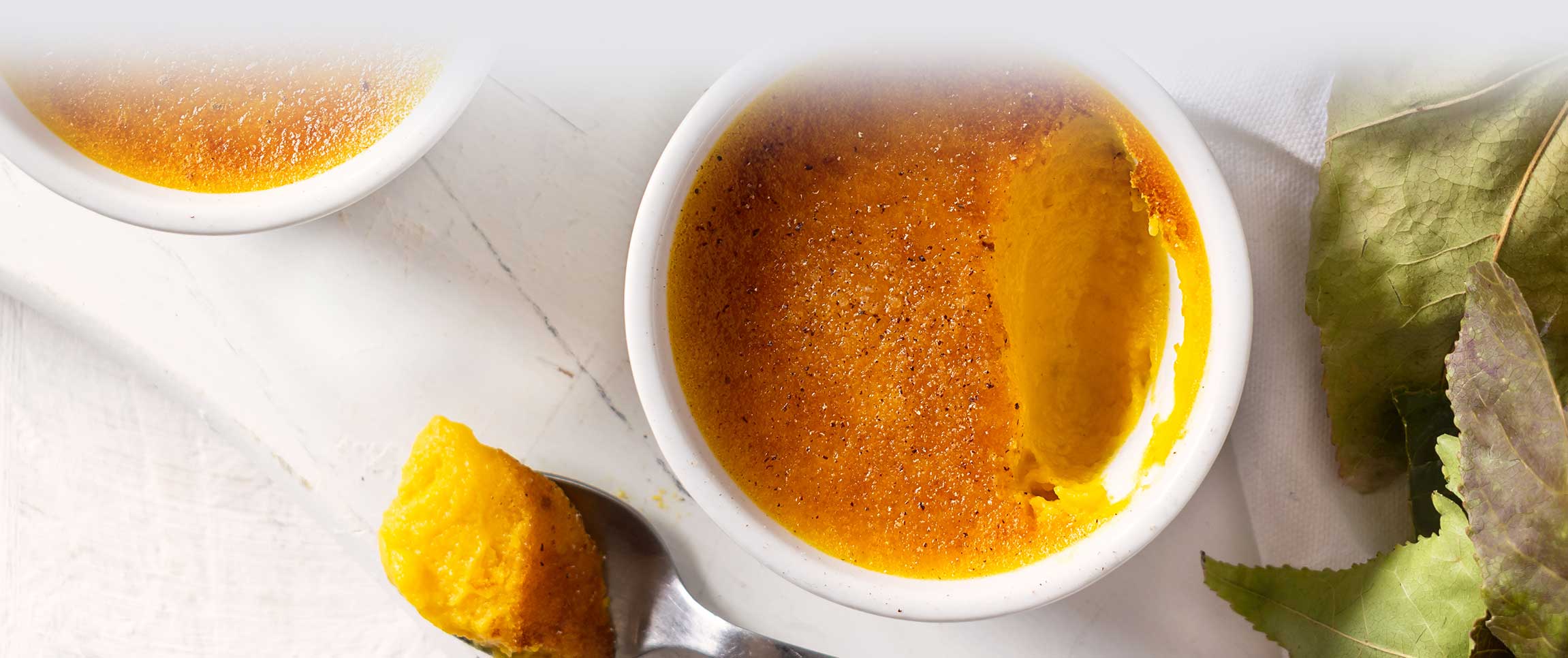 Hero - Full Width/performancefoodservice-Recipe-PumpkinCoconutCremeBrulee-HeroFull