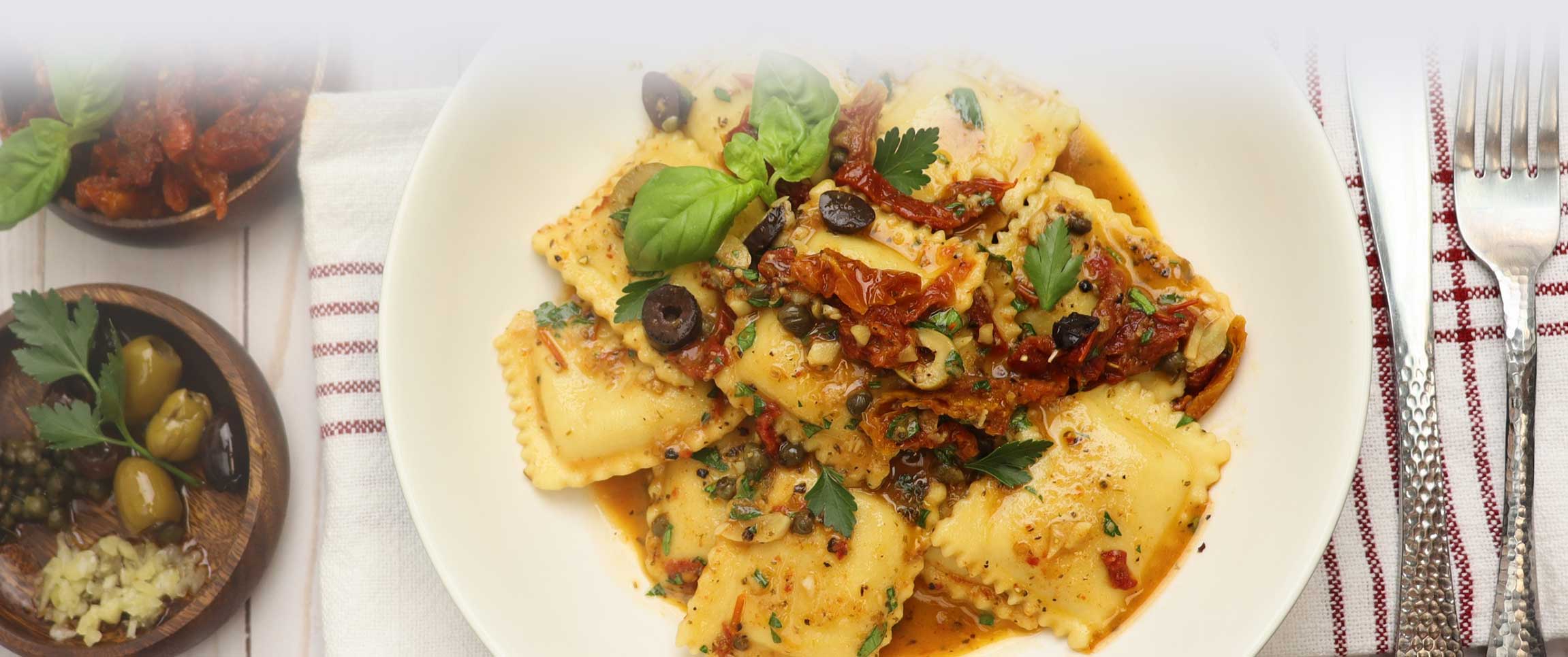 Hero - Full Width/performancefoodservice-recipes-Ravioli-Puttenesca-herofull