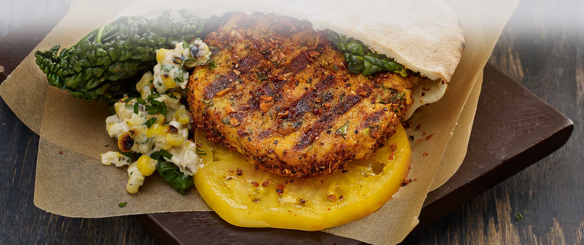 Hero - Full Width/performancefoodservicerecipesChickpeaGrilledCornBurgerherofull