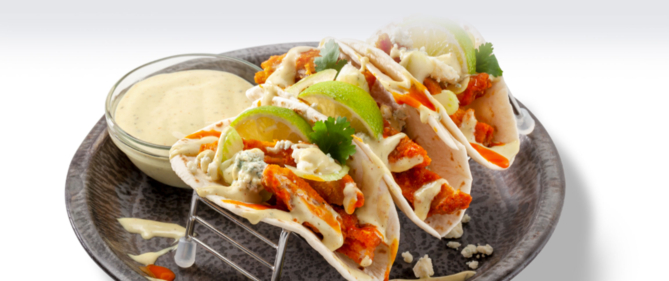 Hero - Full Width/performancefoodservice-recipes-BuffaloChickenTacos-herofull