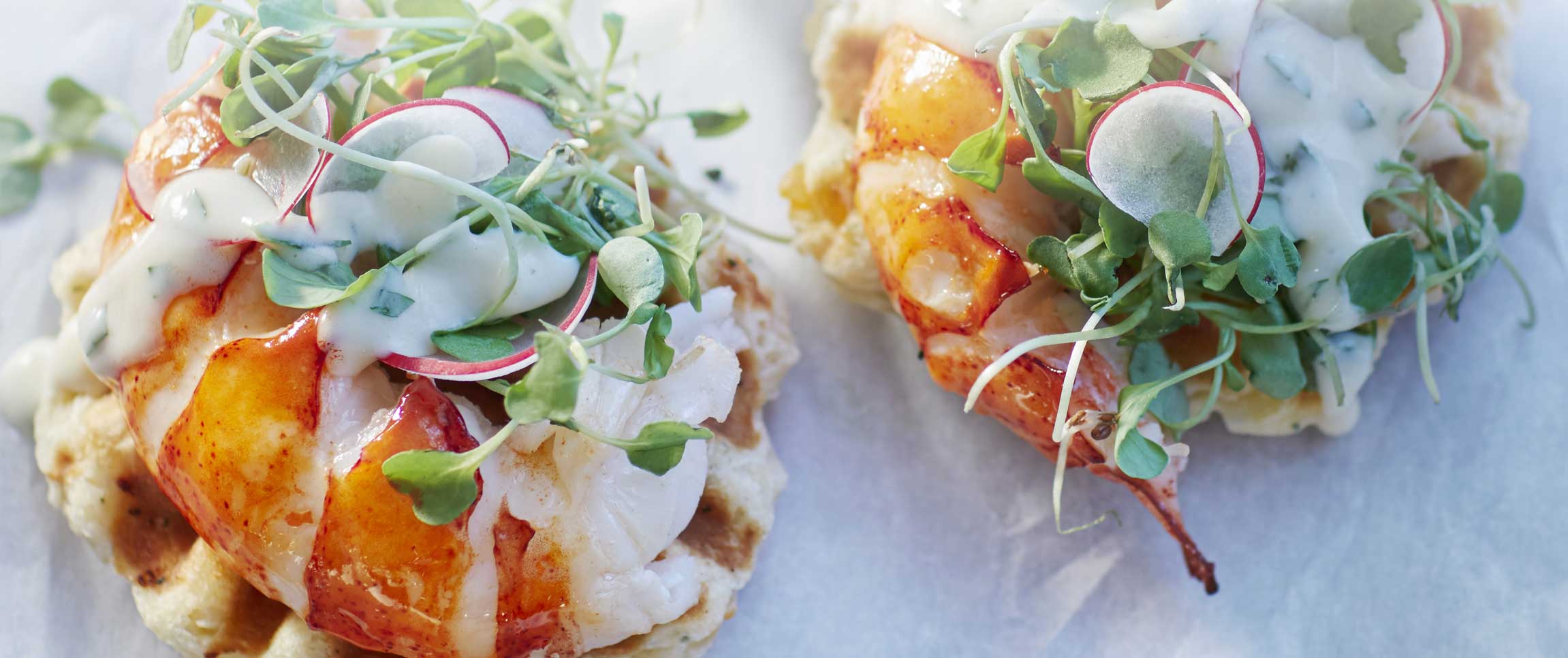 Hero - Full Width/performancefoodservice-Recipes-LobsterWaffleSalad-heroFull