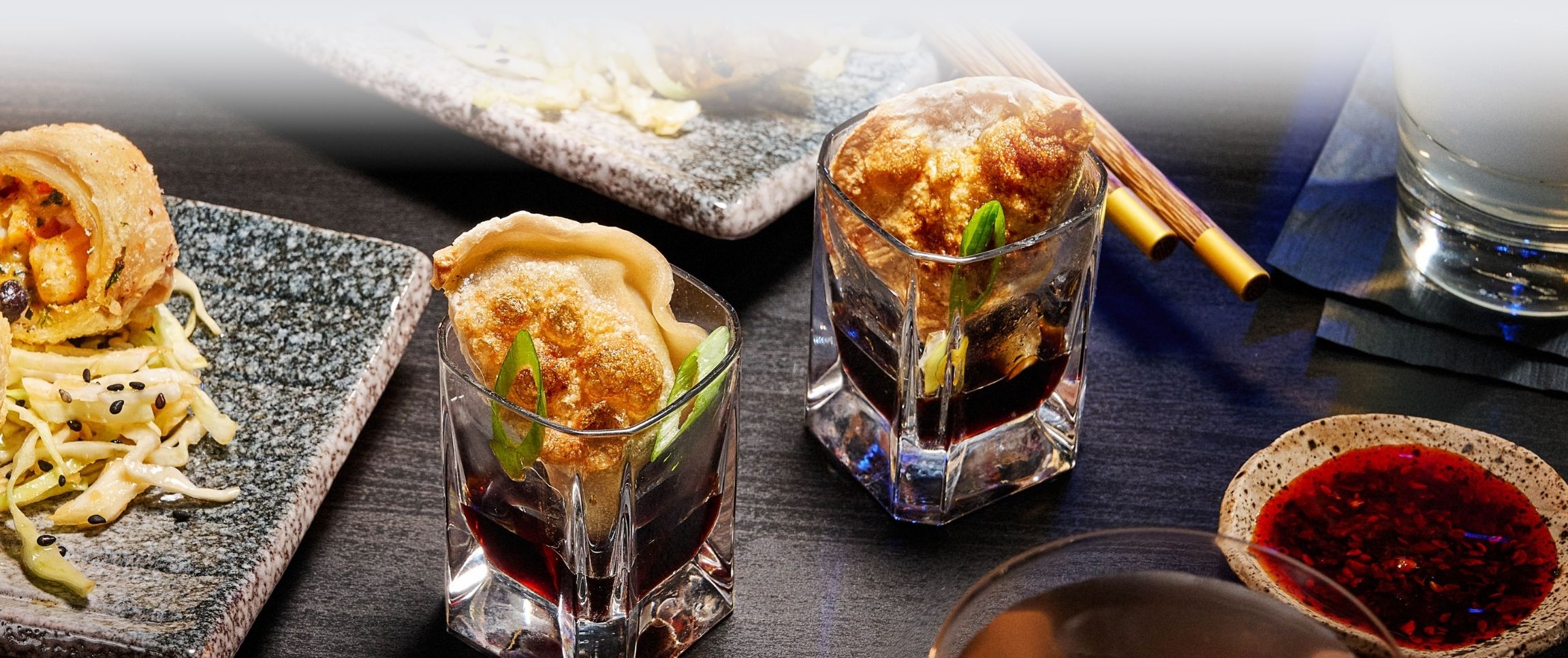 Hero - Full Width/performancefoodservice-DISHRecipes-Potsticker_Shooter -HeroFull