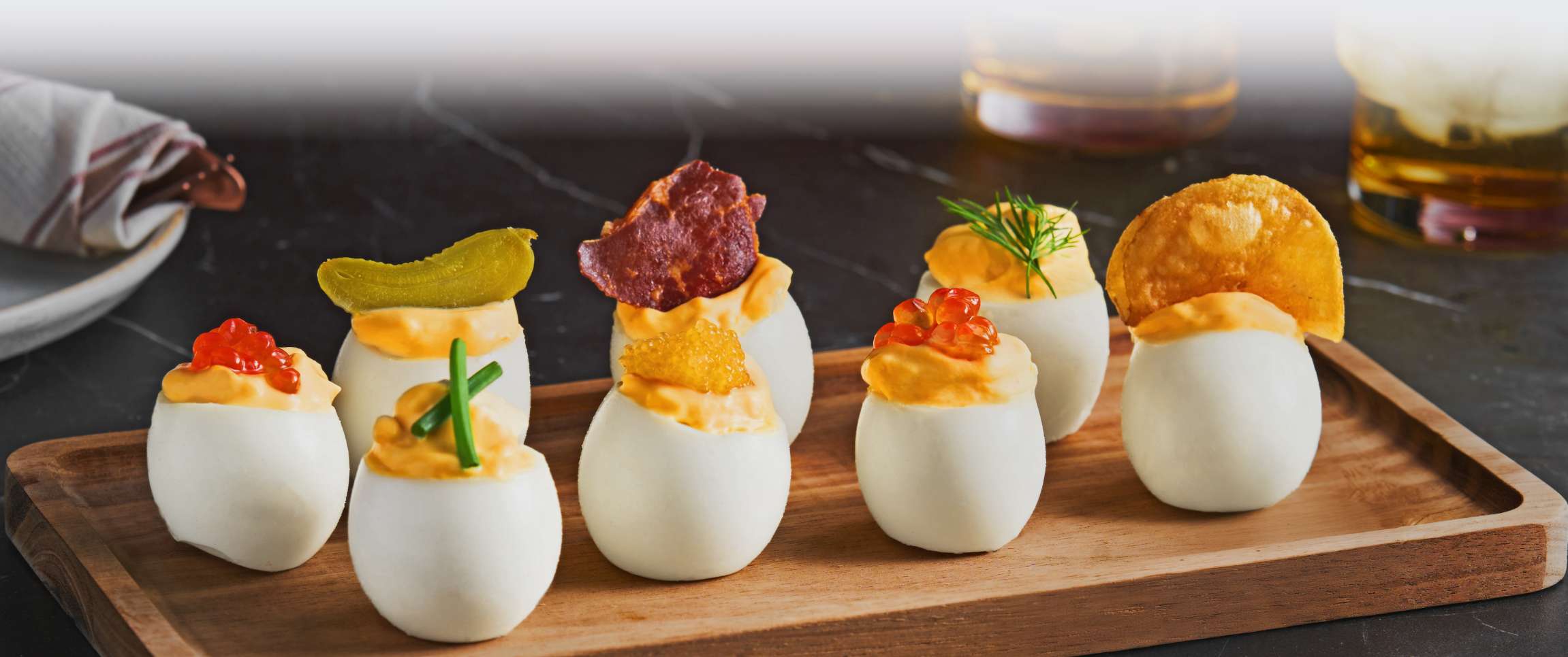 Hero - Full Width/performancefoodservice-Recipes-Deviled_Egg_Flight-heroFull