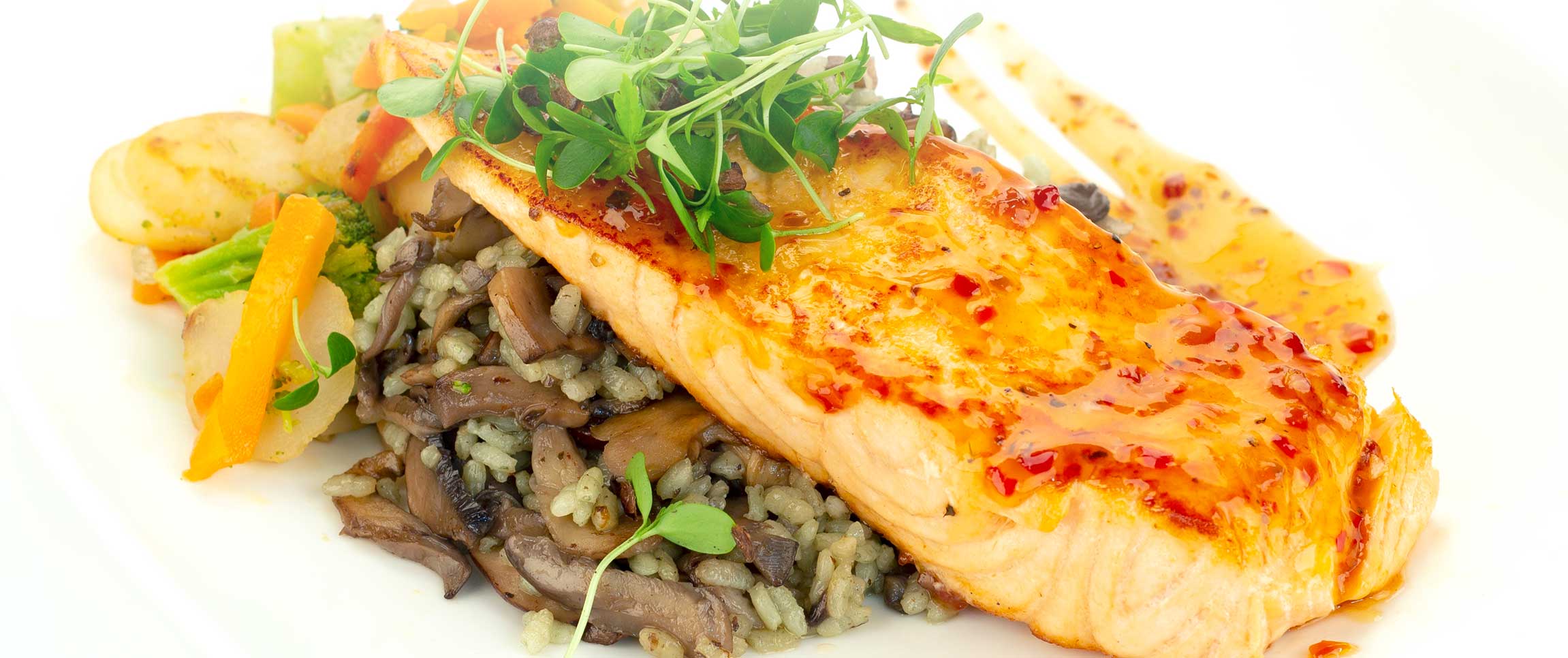Hero - Full Width/performancefoodservice-Recipes-SweetChiliGlazedSalmon-HeroFull