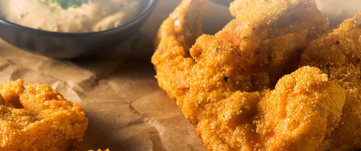 Hero - Full Width/performancefoodservice-Recipes-FRIED_SHRIMP_CHIPOTLE_HOLLANDAISE-heroFull