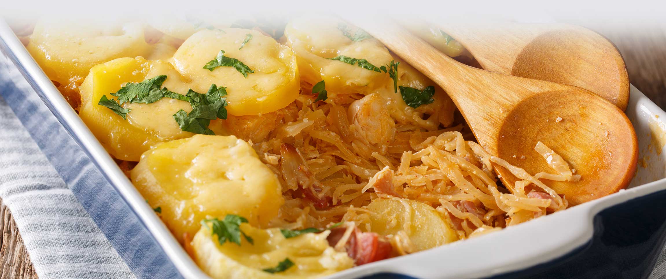 Hero - Full Width/performancefoodservice-Recipes-OktoberfestSauerkrautCasserole-HeroFull