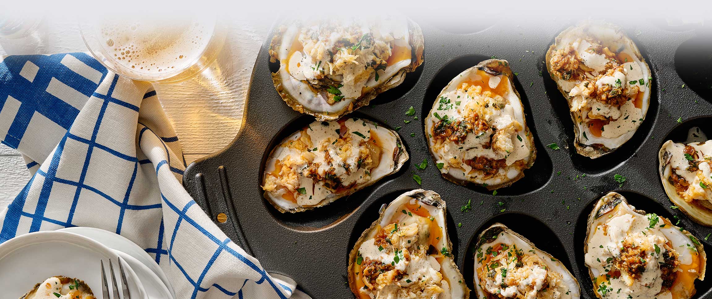 Hero - Full Width/Performancefoodservice-DISHRecipes-BBQ_Grilled_Oysters-herofull