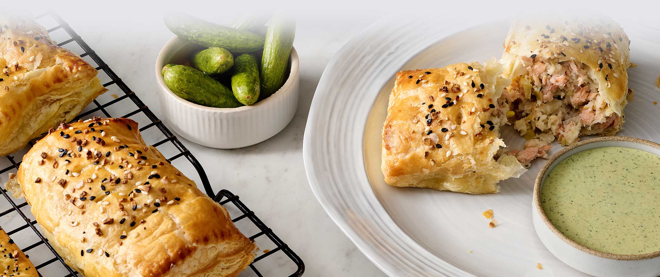 Hero - Full Width/Performancefoodservice-DISHRecipes-Smoked_Salmon_Hand_Pies-herofull