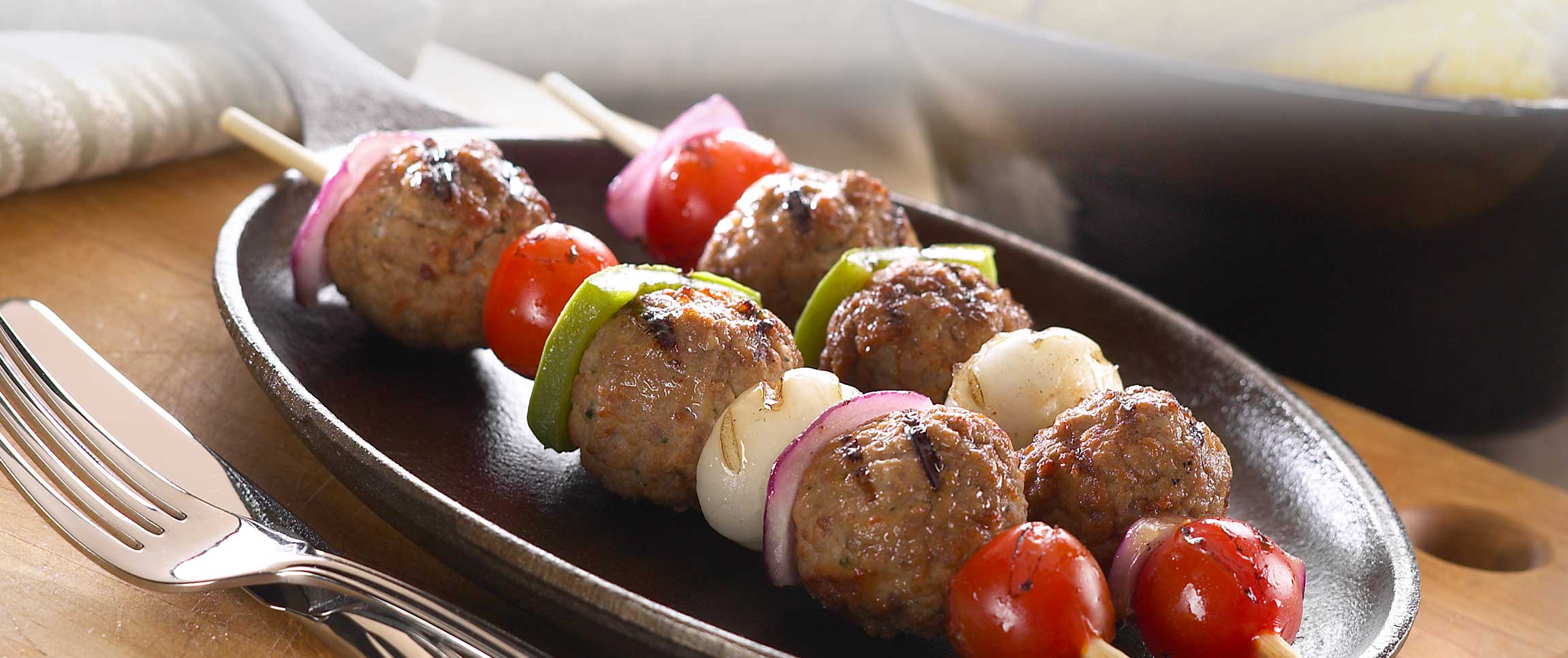Hero - Full Width/performancefoodservice-Recipe-GrilledMeatballSkewers-HeroFull
