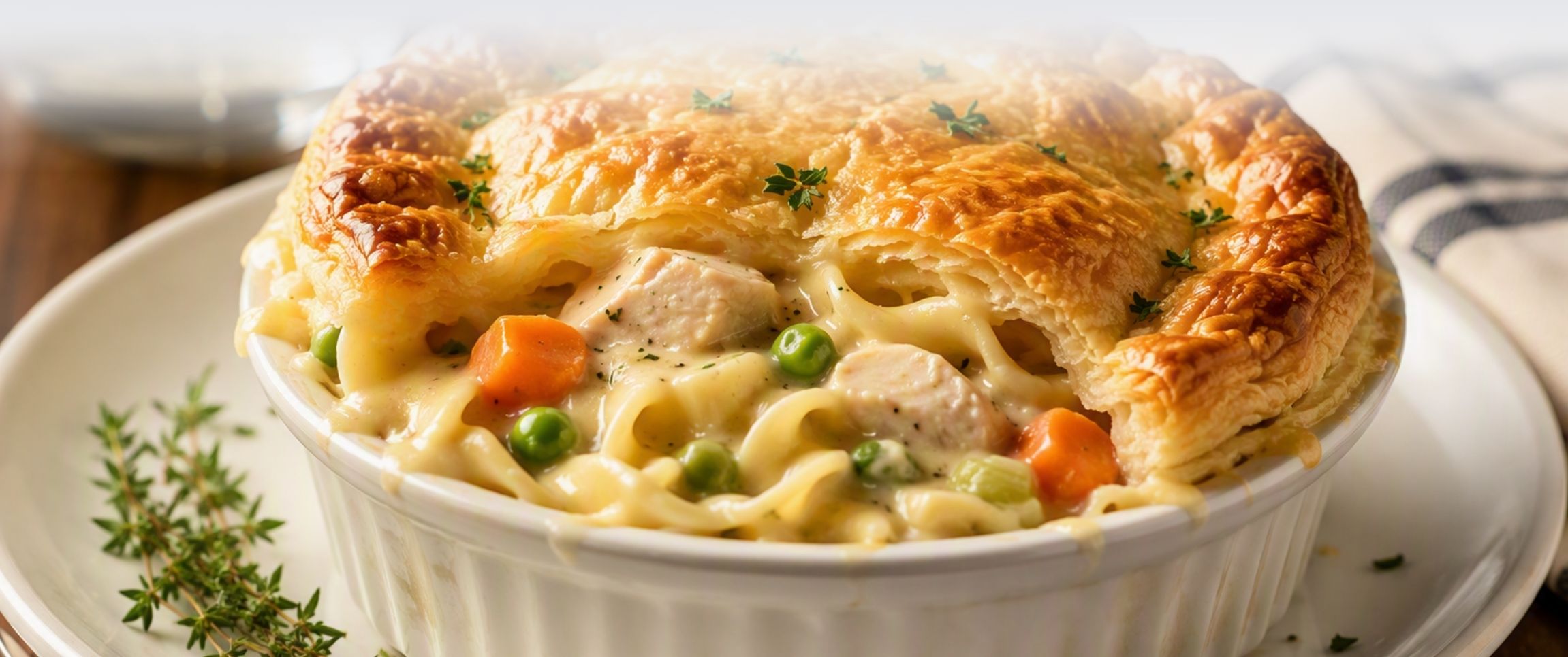 Hero - Full Width/performancefoodservice-Recipes-Chicken_Noodle_Pot_Pie-HeroFull