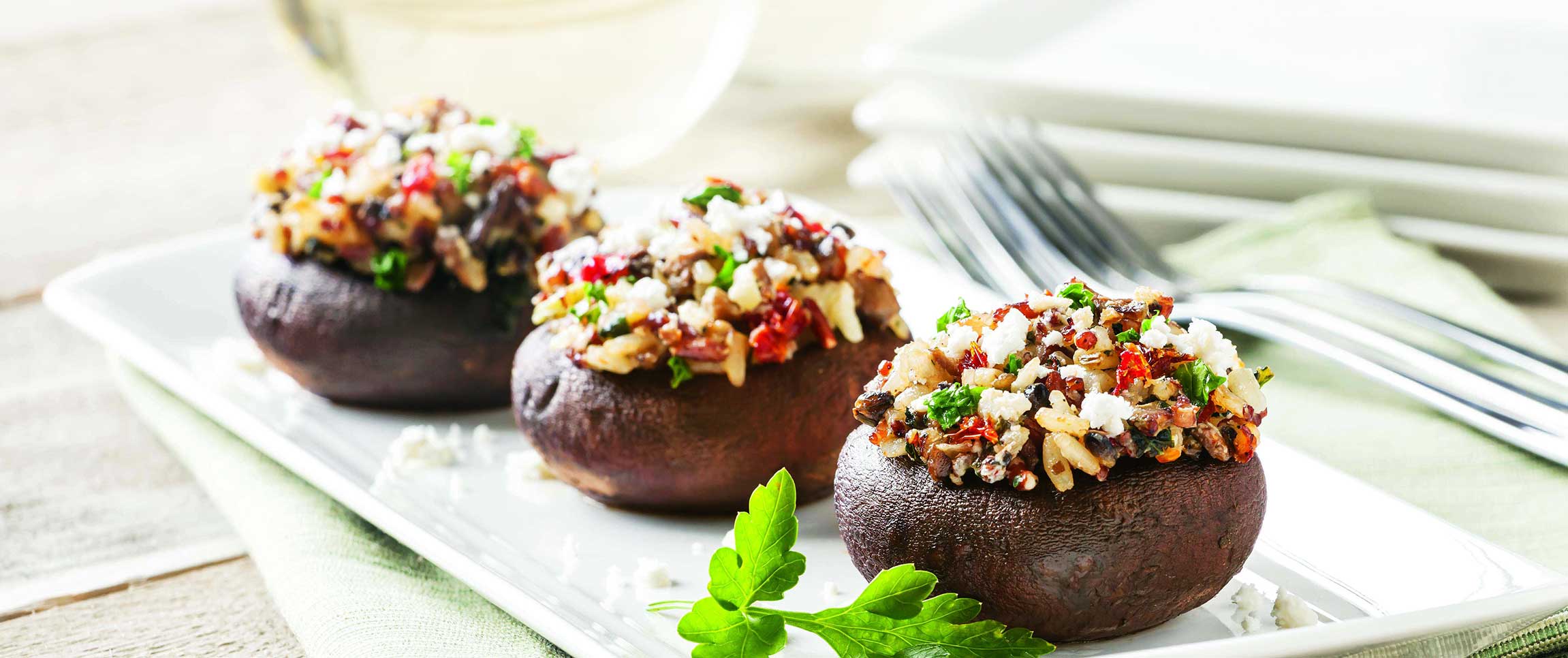 Hero - Full Width/performancefoodservice-Recipe-MedditeranianStuffedMushrooms-HeroFull