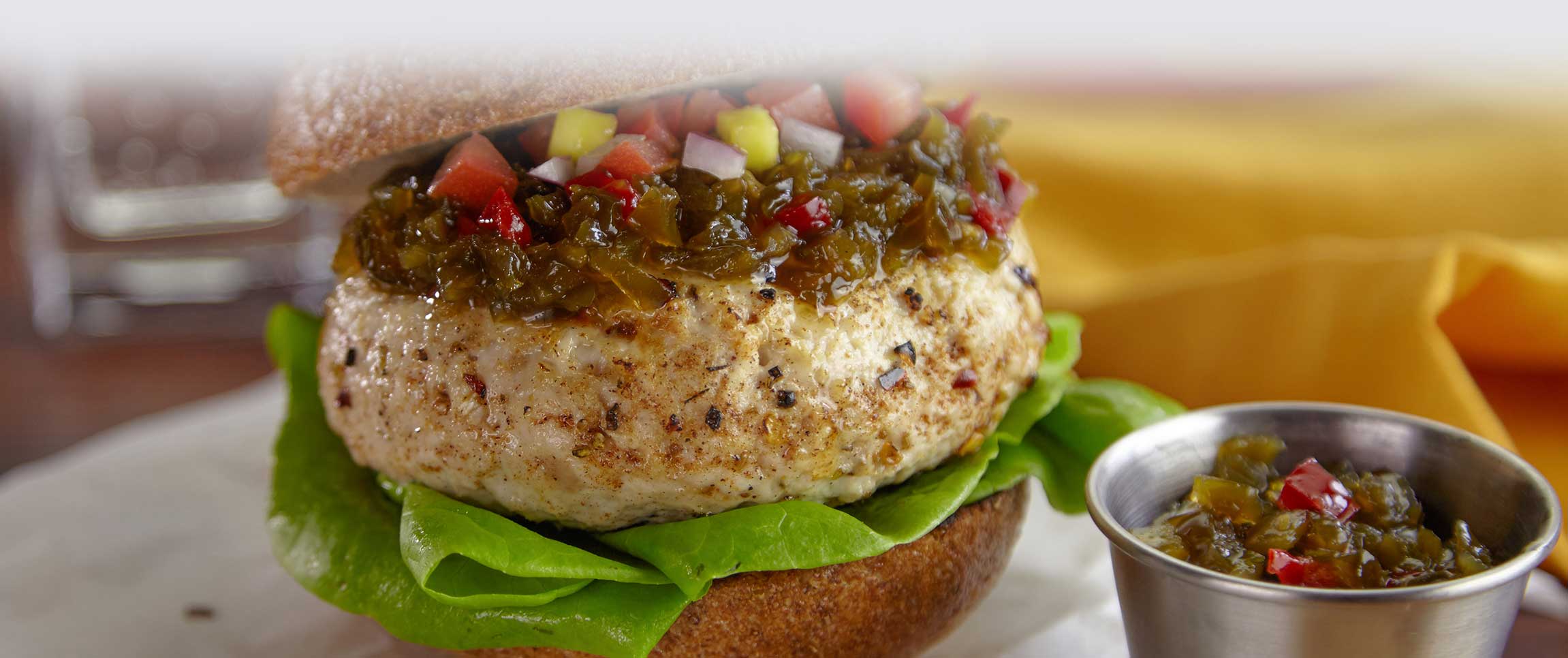 Hero - Full Width/performancefoodservice-recipes-CaribbeanStyleTurkeyBurger-herofull