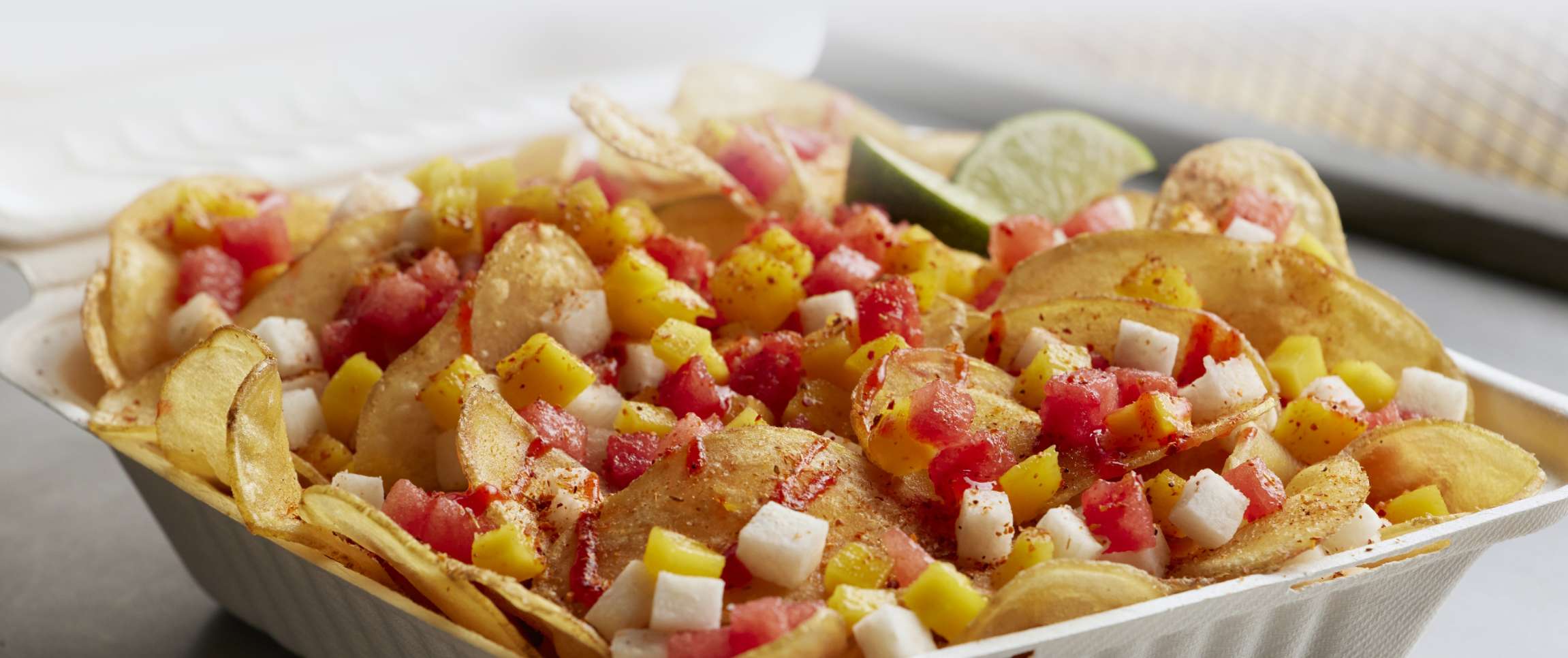 Hero - Full Width/Performancefoodservice-Recipes-Fruit_Mangonada_Loaded_Chips-herofull