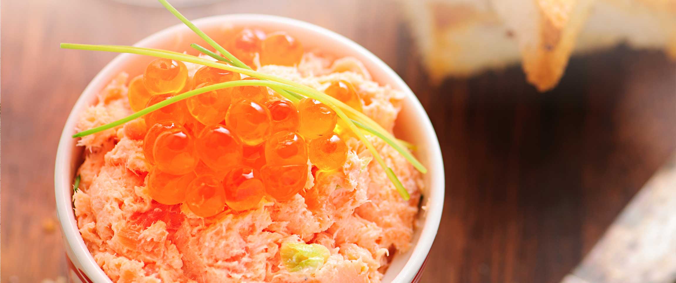 Hero - Full Width/performancefoodservice-Recipes-SalmonCaviarAndEggSalad-heroFull