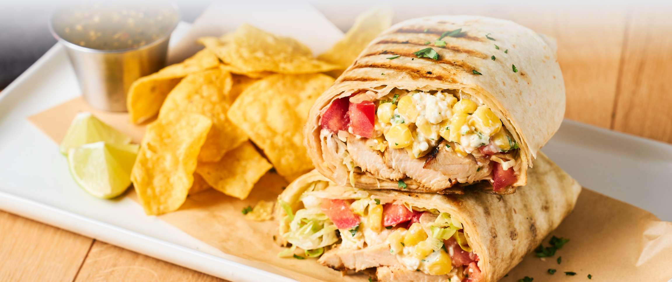 Hero - Full Width/Performancefoodservice-Recipes-Street_Corn_Chicken_Burrito-herofull