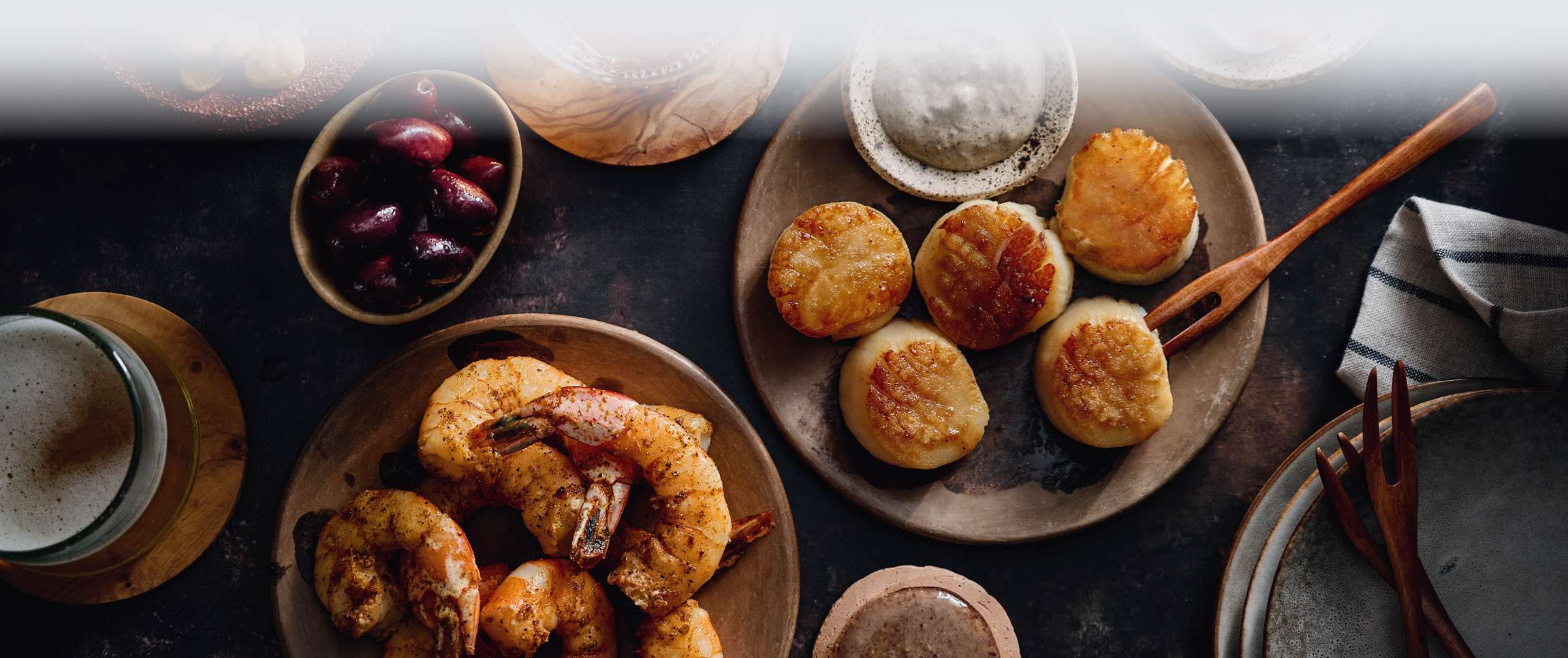 Hero - Full Width/performancefoodservice-DISHrecipes-Charred_Scallops-heroFull