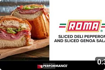 Roma Sliced Pepperoni and Salami