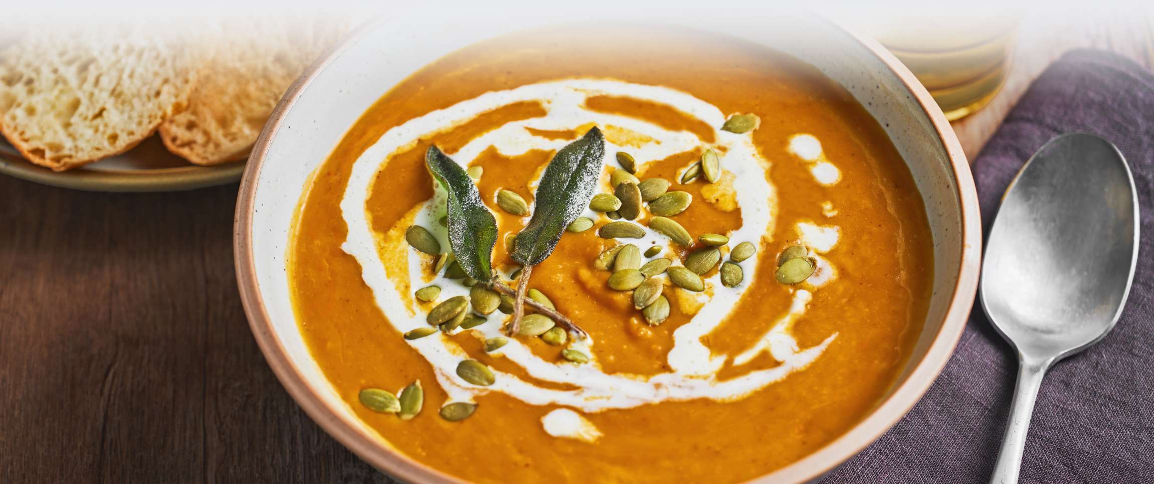Hero - Full Width/performancefoodservice-Recipes-Creamy_Pumpkin_Soup-heroFull