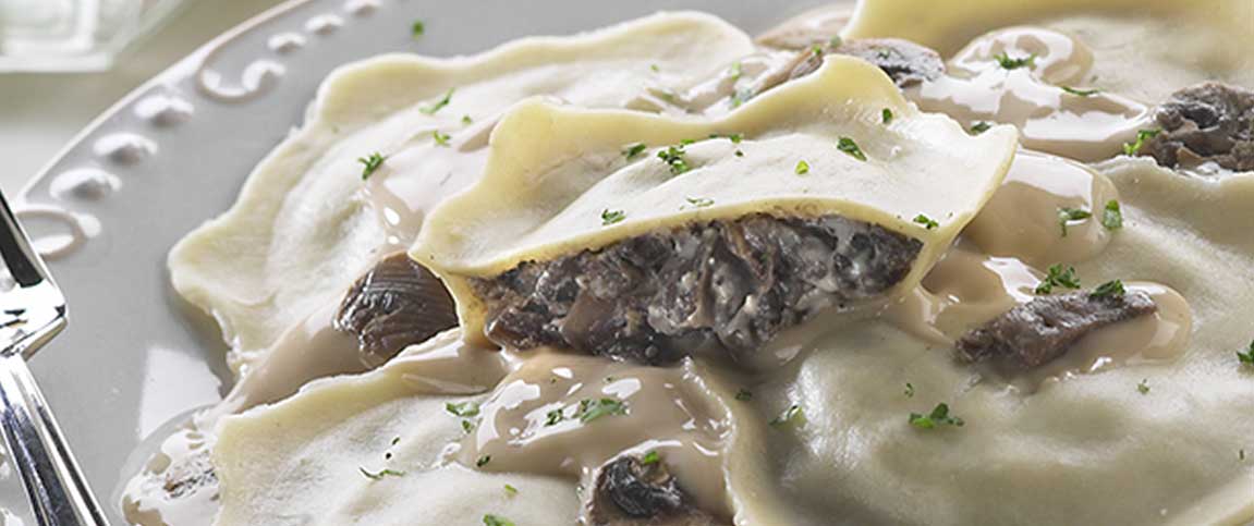 Hero - Full Width/performancefoodservice-Recipes-ROSINA_MUSHROOM_RAVIOLI-heroFull