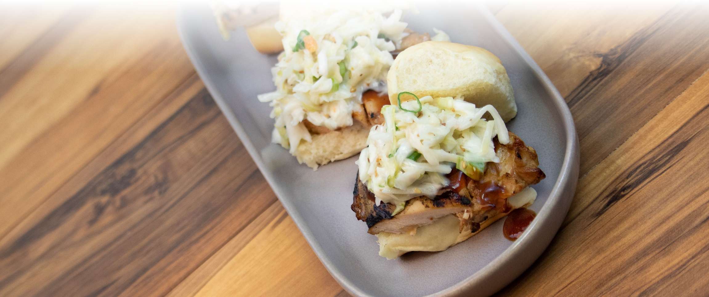 Hero - Full Width/Performancefoodservice-Recipes-Hawaiian_Grilled_Chicken_Sliders-HeroFull