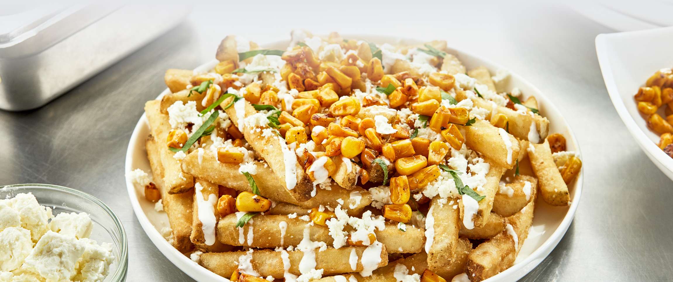 Hero - Full Width/performancefoodservice-Recipes-Street_Corn_Fries-heroFull