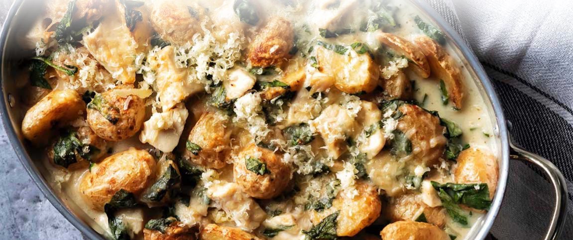Hero - Full Width/performancefoodservice-Recipes-PARMESAN_POTATO_SPINACH_FLORENTINE-heroFull