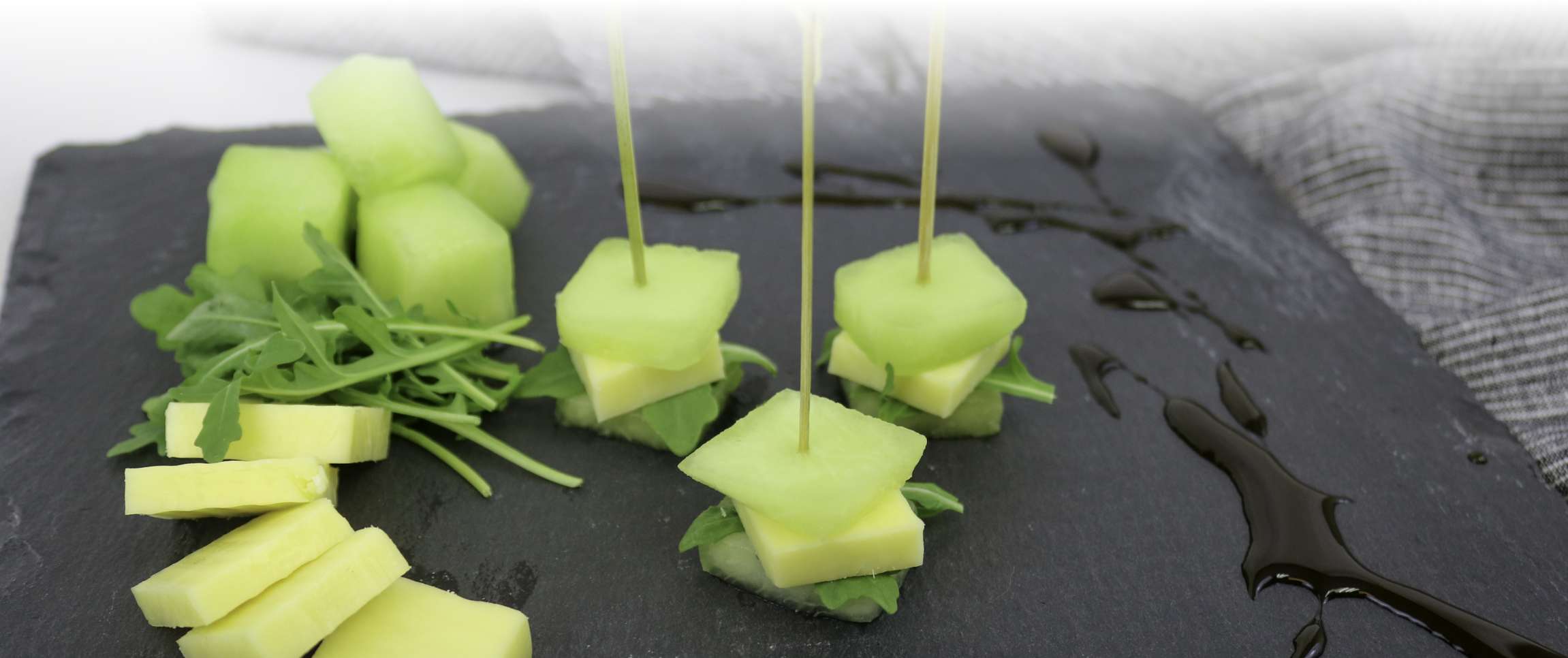 Hero - Full Width/Performancefoodservice-Recipes-Honeydew_Canapes-HeroFull