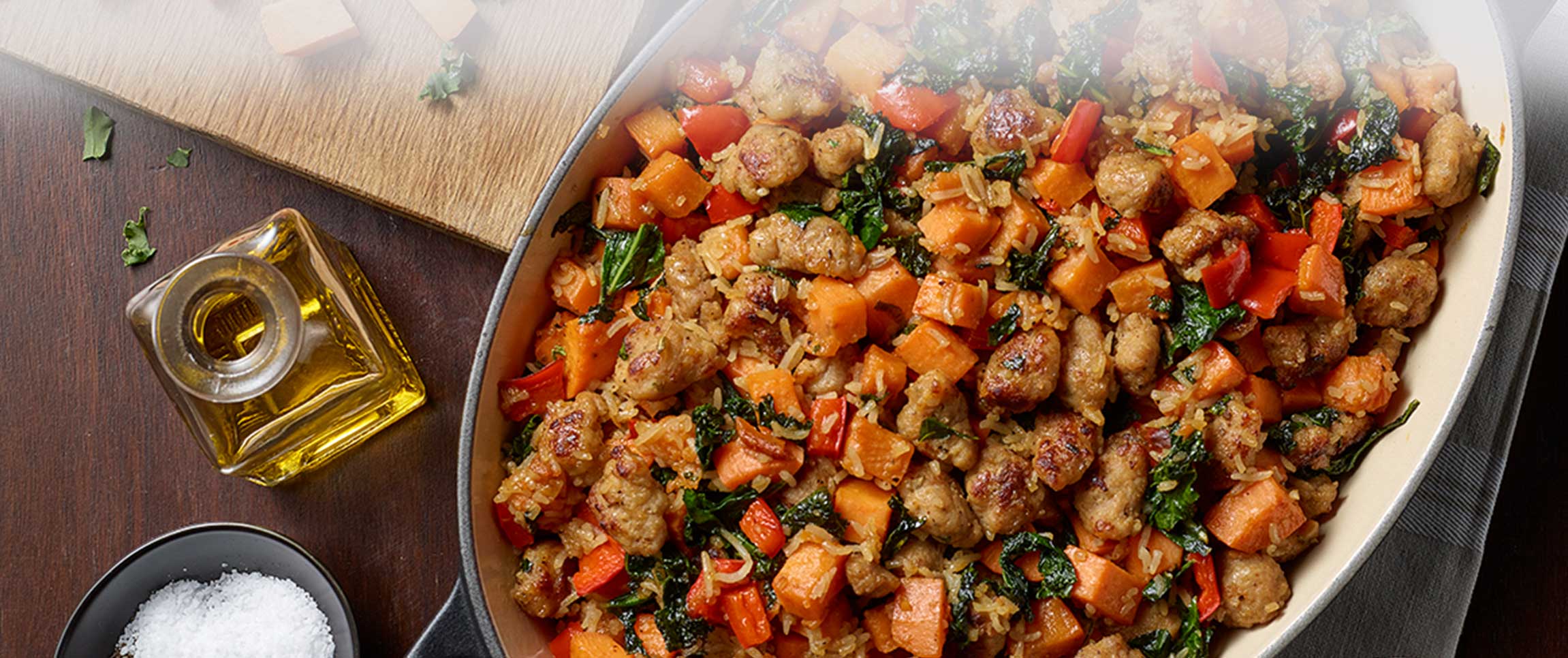 Hero - Full Width/performancefoodservice-recipe-Sausage_Sweet_Potato_Succotash-herofull