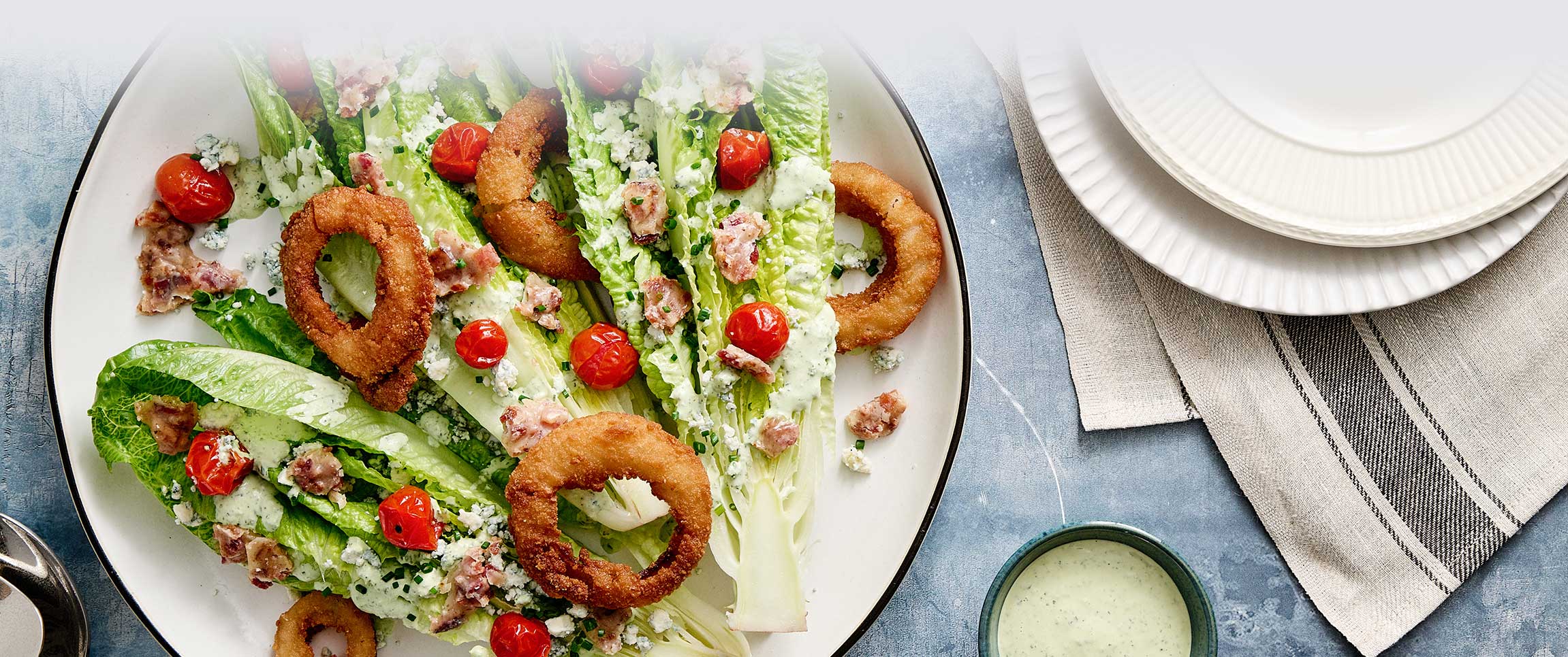 Hero - Full Width/Performancefoodservice-DISHRecipes-RomaineWedgeSalad-herofull