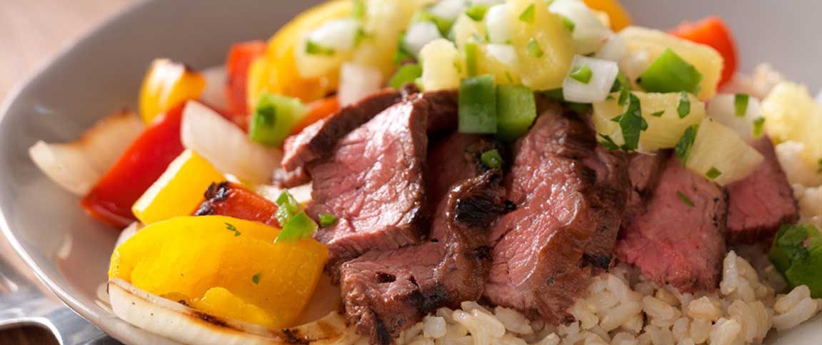 Hero - Full Width/performancefoodservice-Recipes-HAWAIIAN-BEEF-FAJITA-BOWL-heroFull