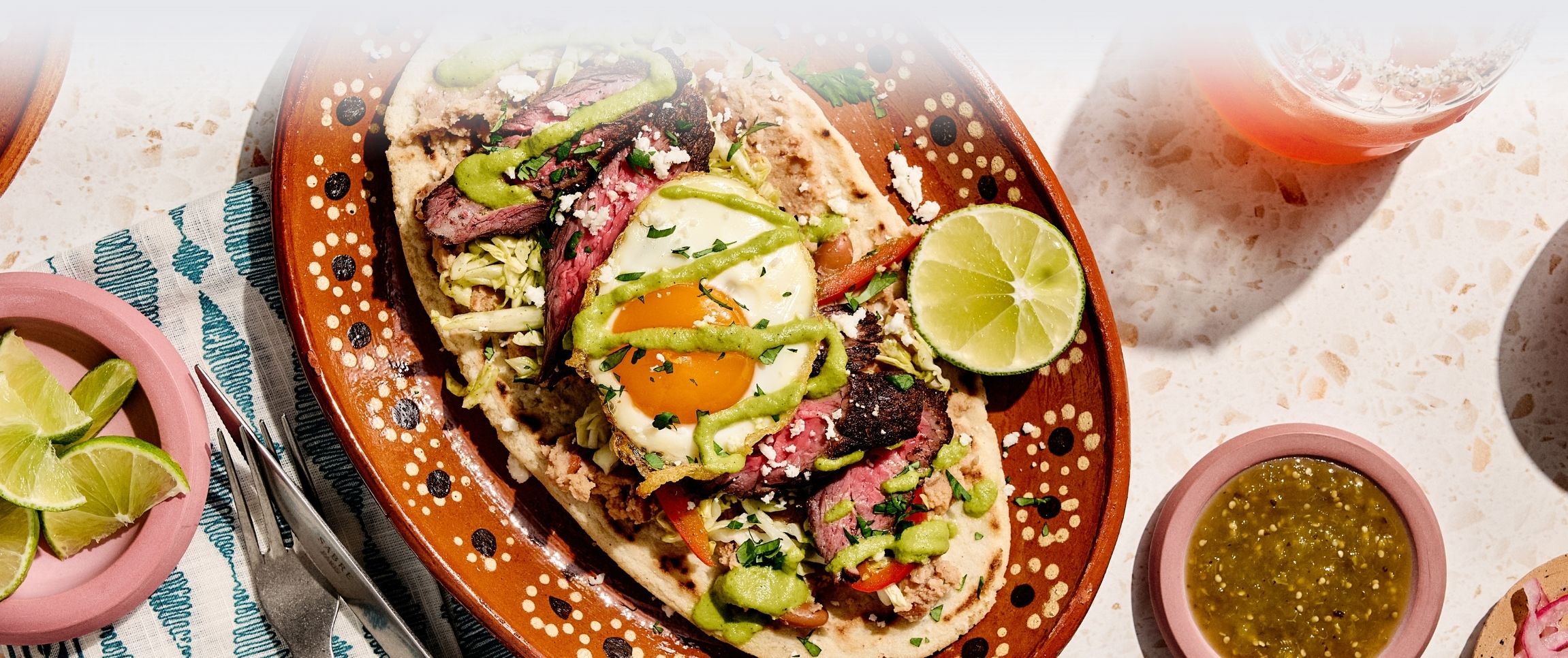 Hero - Full Width/performancefoodservice-DishRecipes-Contigo_Steak__Eggs_Huarache-herofull
