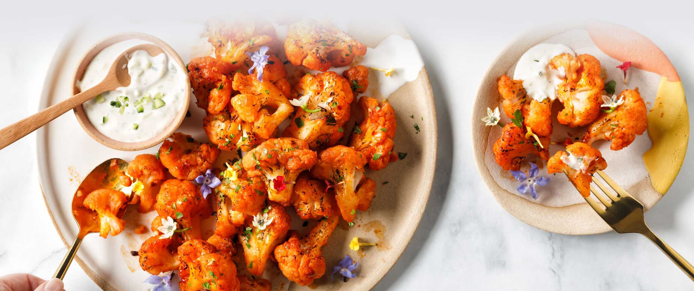 Hero - Full Width/performancefoodservice-recipes-Zest-roasted-cauliflower-bites-herofull