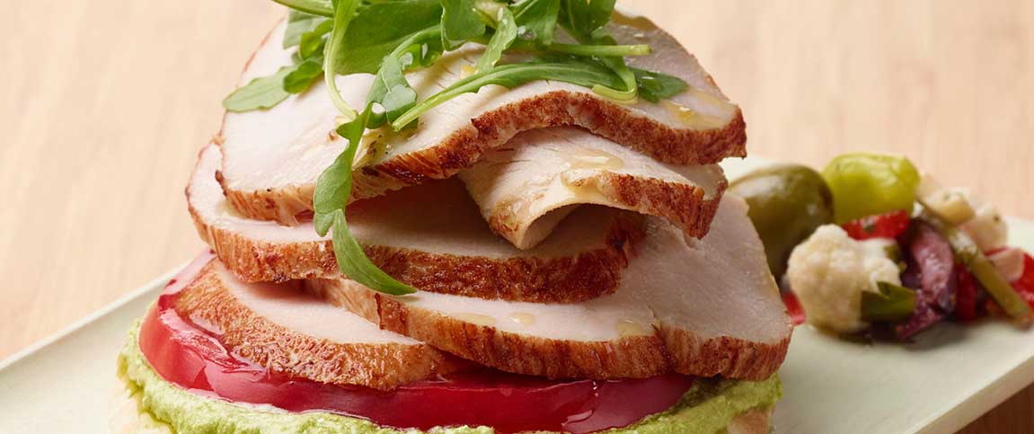 Hero - Full Width/performancefoodservice-Recipes-OPENFACEDTURKEYPITASANDWICH-heroFull