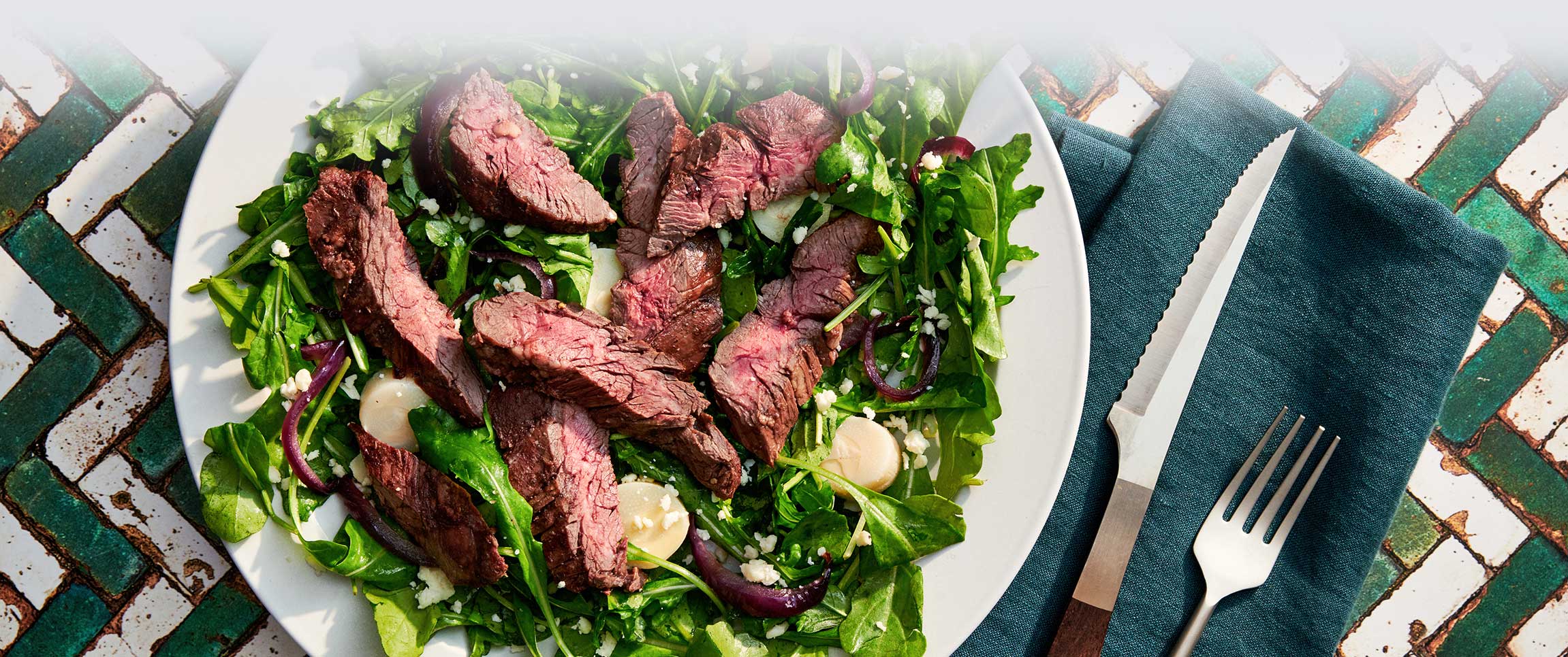Hero - Full Width/performancefoodservice-DISHRecipes-SkirtSteakArugulaSalad-herofull